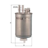 Kraftstofffilter MAHLE für FORD FIESTA IV