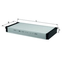 Cabin filter particle filter KNECHT for PEUGEOT 406 (8B)