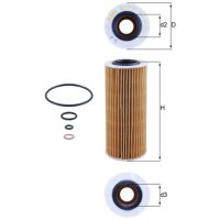 Ölfilter MAHLE für BMW 3