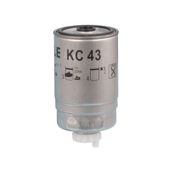 Kraftstofffilter anschraubbar Ø 81 mm MAHLE für u.a. IVECO EUROCARGO