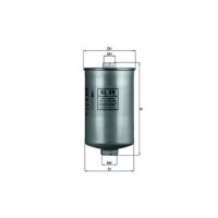 Kraftstofffilter MAHLE für BENTLEY BROOKLANDS