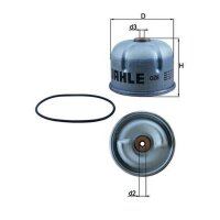 Ölfilter Zentrifuge 83mm MAHLE für FORD TRANSIT