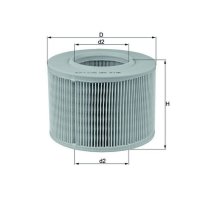 Luftfilter Filtereinsatz MAHLE für RENAULT LAGUNA I