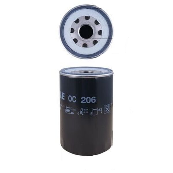 Screw-on oil filter Ø 107.9 mm MAHLE suitable for e.g. MAN L2000