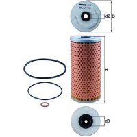 Ölfilter MAHLE für ISDERA IMPERATOR