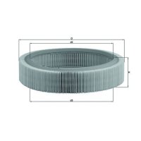 Luftfilter Filtereinsatz MAHLE für HONDA ACCORD II