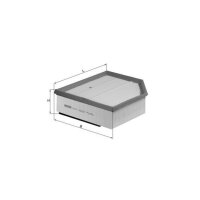 Luftfilter Filtereinsatz MAHLE für VOLVO V70 II (285)