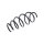 Suspension Spring Front Axle Coil Spring TRISCAN for e.g. OPEL ASTRA
