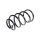 Suspension Spring Front Axle Coil Spring TRISCAN for FORD KUGA