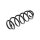 Suspension Spring Rear Axle Coil Spring TRISCAN for SUZUKI SX4 and others