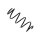 Suspension Spring Front Axle BILSTEIN for e.g. MERCEDES-BENZ A-Klasse