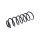 Suspension Spring Rear Axle Coil Spring TRISCAN for CITROËN DS5