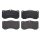 Brake pad set disc brake 18 mm BREMBO suitable for e.g. AUDI A7