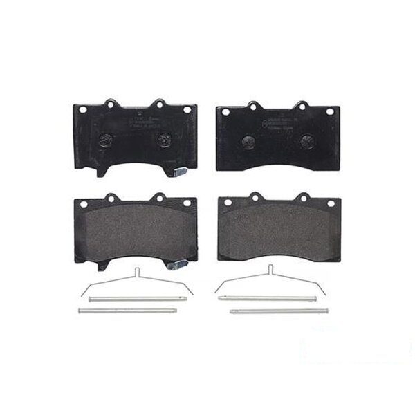 Brake pad set disc brake 18 mm BREMBO for e.g. NISSAN PATROL