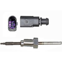 Exhaust gas temperature sensor 510mm METZGER for VW...