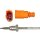 Exhaust gas temperature sensor 660mm METZGER for SKODA OCTAVIA III
