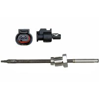 Exhaust gas temperature sensor 390mm METZGER for MERCEDES...