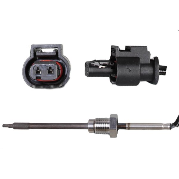 Sensor Exhaust Gas Temperature 195 mm cable 2-pin METZGER for e.g. MB C-CLASS