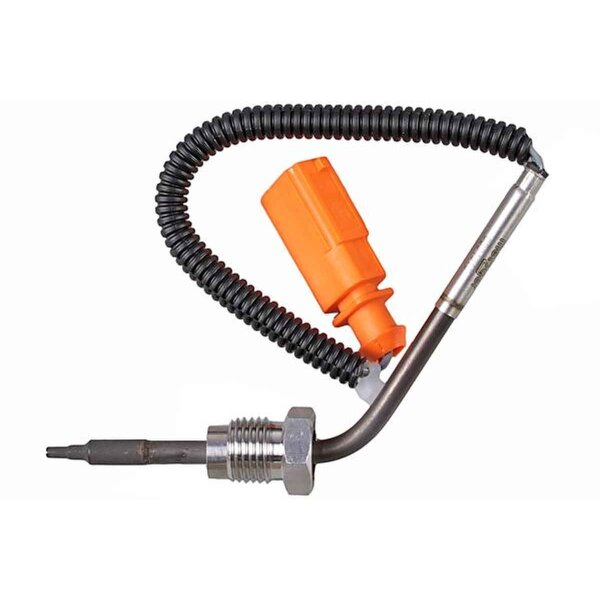 Exhaust gas temperature sensor 150mm PTC sensor METZGER for AUDI A4 B8