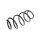 Suspension Spring Front Axle Coil Spring TRISCAN for PEUGEOT 3008 and others