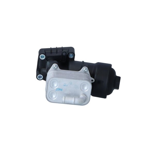 Housing oil filter air-cooled with oil cooler with filter NRF for e.g. AUDI A6