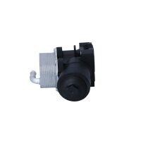 Housing oil filter air-cooled with oil cooler with filter NRF for e.g. AUDI A6