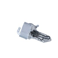 Housing oil filter water-cooled with oil cooler with filter NRF for FORD RANGER