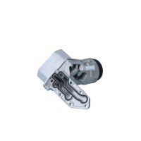 Housing oil filter water-cooled with oil cooler with filter NRF for FORD RANGER