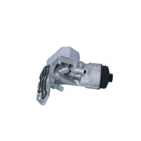 Housing oil filter water-cooled with oil cooler with filter NRF for FORD RANGER