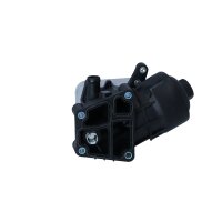 Housing oil filter water-cooled with filter NRF for e.g. SEAT IBIZA
