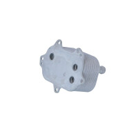 Oil cooler Anti engine oil overheating NRF suitable for e.g. AUDI A4