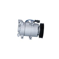 Air conditioning compressor 12 V Ø 124 mm VS14 NRF suitable for e.g. HYUNDAI i30