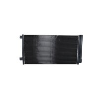 Air conditioning condenser with sealing ring NRF for JEEP COMPASS and others