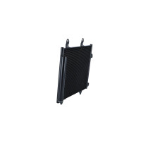 Air conditioning condenser with sealing ring NRF fits TOYOTA AYGO