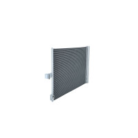 Kondensator Klimaanlage mit Dichtring NRF für u.a. MERCEDES-BENZ CLS