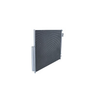 Air conditioning condenser with sealing ring NRF for e.g. ALFA ROMEO STELVIO