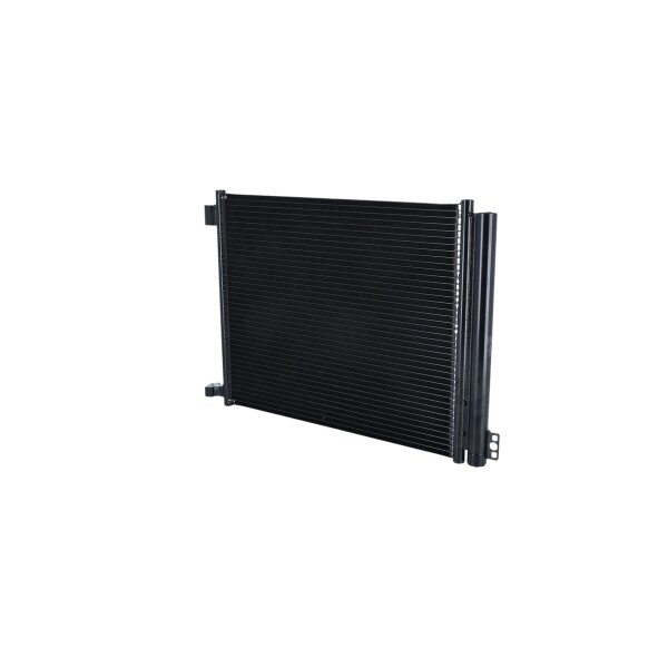 Air conditioning condenser with sealing ring NRF fits NISSAN MICRA