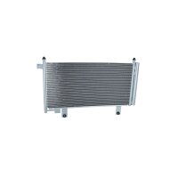 Air conditioning condenser with sealing ring NRF for FIAT SEDICI and others