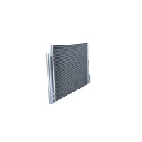 Air conditioning condenser with sealing ring NRF for e.g. OPEL MERIVA