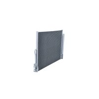 Air conditioning condenser with sealing ring NRF for e.g. OPEL MERIVA
