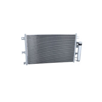 Condenser air conditioner with sealing ring NRF fits MAZDA MX-5