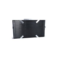 Air conditioning condenser with sealing ring NRF for e.g. LAND ROVER DEFENDER