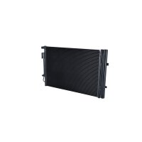 Air conditioning condenser with sealing ring NRF fits HYUNDAI i20