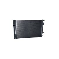 Air conditioning condenser with sealing ring NRF fits HYUNDAI i20