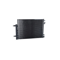 Air conditioning condenser with sealing ring NRF fits OPEL KARL