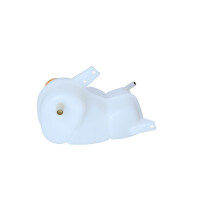 Coolant expansion tank white NRF suitable for e.g. OPEL ASTRA