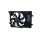 Engine cooling fan anti-overheating NRF suitable for e.g. HYUNDAI TUCSON
