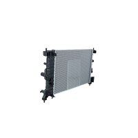 Radiator engine cooling 580 - 398 mm alu NRF for e.g. OPEL MOKKA