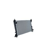 Radiator engine cooling 620 - 395 mm alu NRF for e.g. FIAT DOBLO