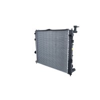 Radiator engine cooling cooling fins brazed 640 - 488 mm alu NRF for KIA CARENS